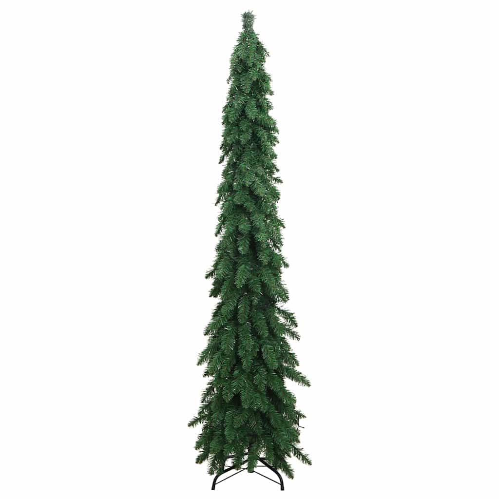 Albero di Natale Artificiale Preilluminato con 100 LED 180 cm