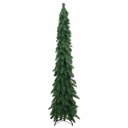 Albero di Natale Artificiale Preilluminato con 100 LED 180 cm