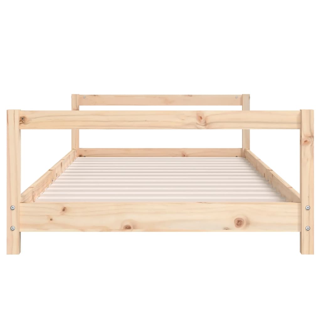 Giroletto per Bambini 90x200 cm in Legno Massello di Pino
