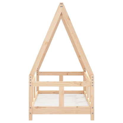 Giroletto per Bambini 70x140 cm in Legno Massello di Pino