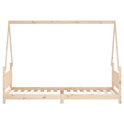 Giroletto per Bambini 80x200 cm in Legno Massello di Pino