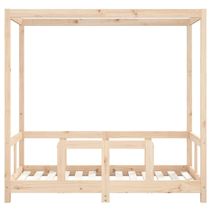 Giroletto per Bambini 70x140 cm in Legno Massello di Pino