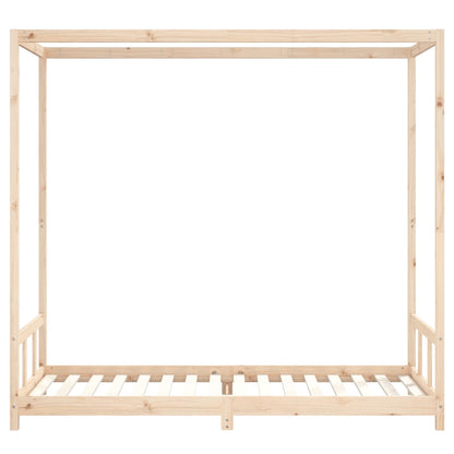 Giroletto per Bambini 90x200 cm in Legno Massello di Pino