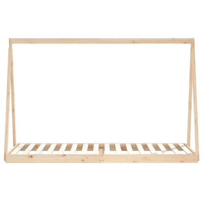 Giroletto per Bambini 80x200 cm in Legno Massello di Pino