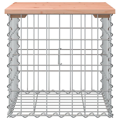 Panca da Giardino Design Gabbione 43x44x42 cm Massello Douglas