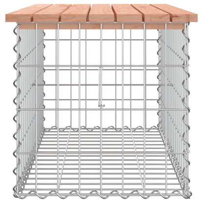 Panca Giardino Design Gabbione 83x44x42 cm Massello Douglas