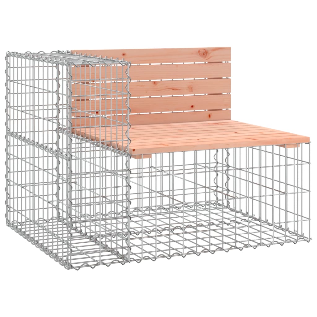 Panca Giardino Design Gabbione 184x71x65,5 cm Massello Douglas