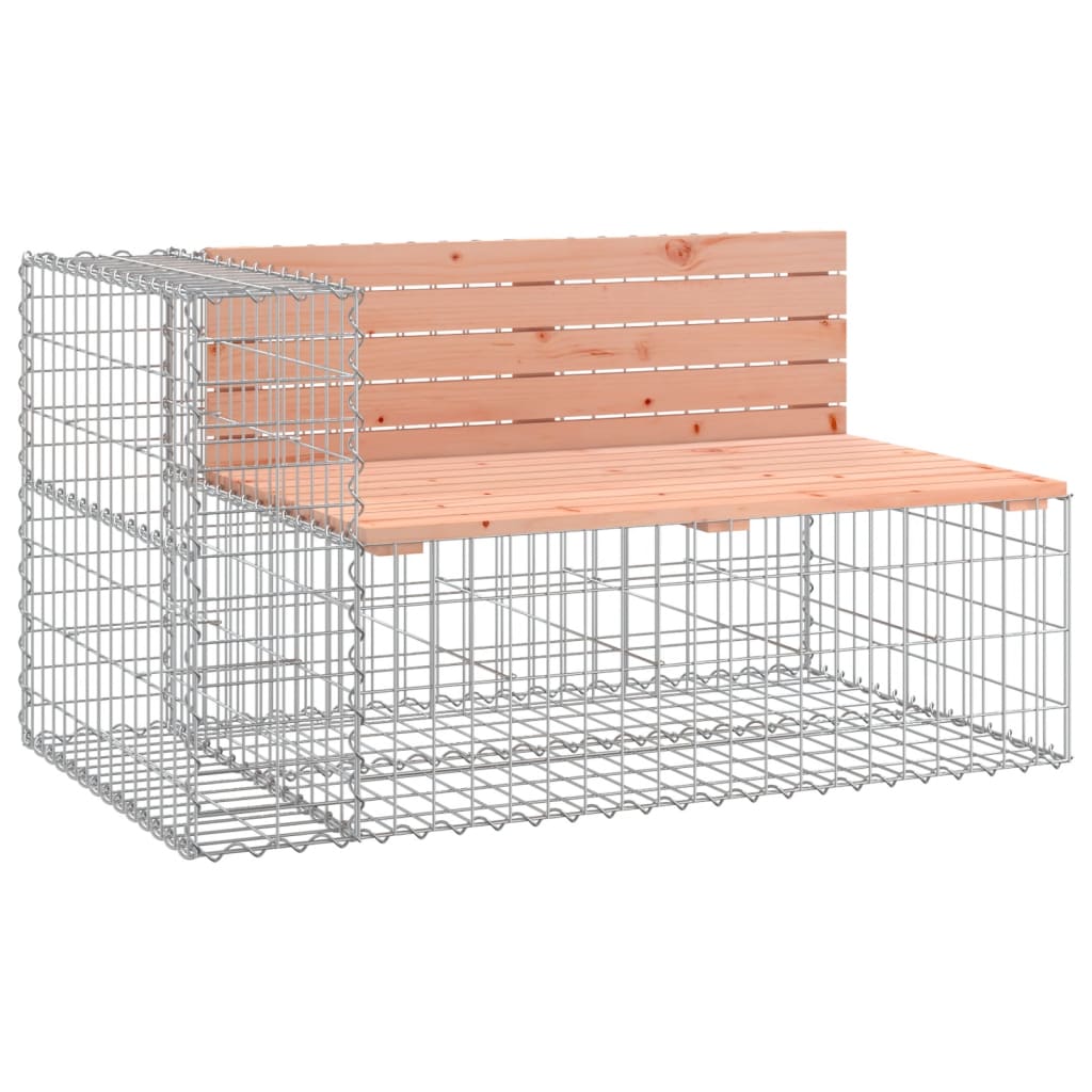 Panca Giardino Design Gabbione 244x71x65,5 cm Massello Douglas