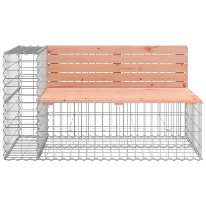 Panca Giardino Design Gabbione 347x71x65,5 cm Massello Douglas