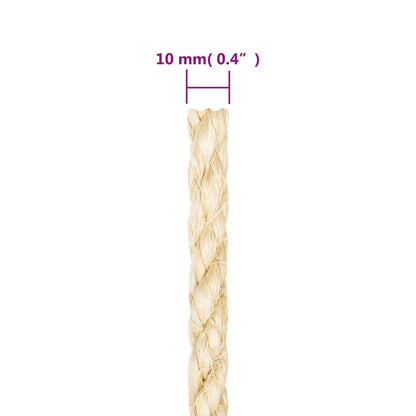 Corda in Sisal 100% 10 mm 25 m