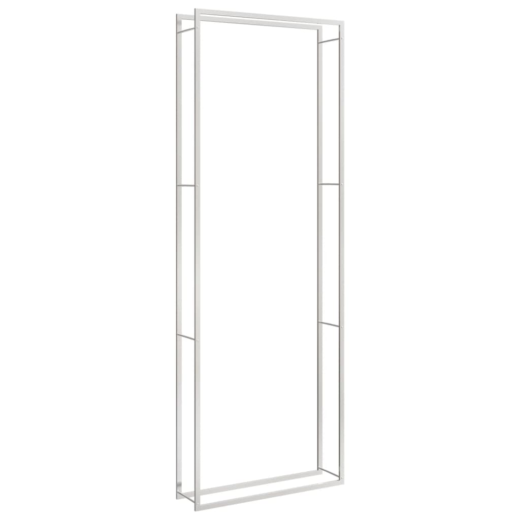 Portalegna 110x28x312 cm in Acciaio Inossidabile