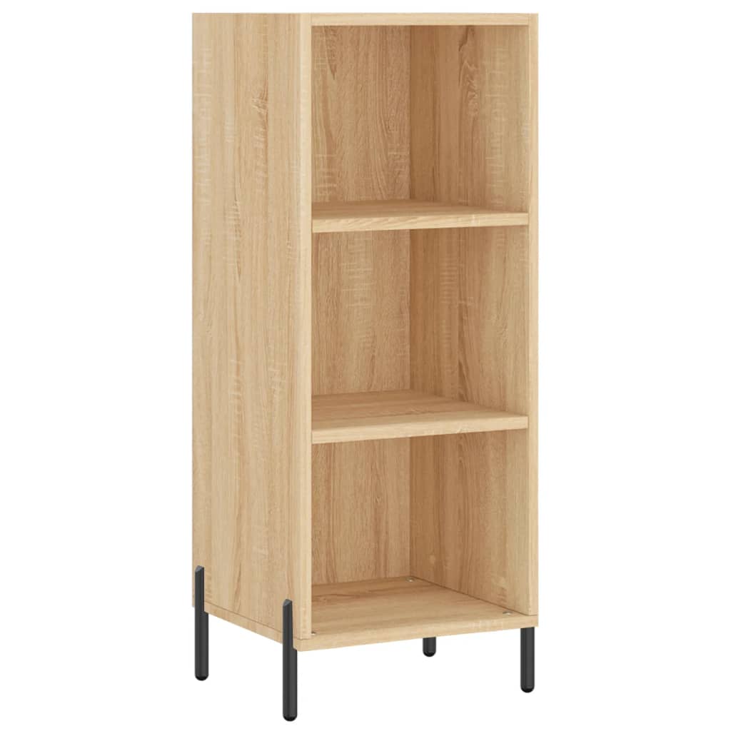 Credenza Rovere Sonoma 34,5x34x180 cm in Legno Multistrato