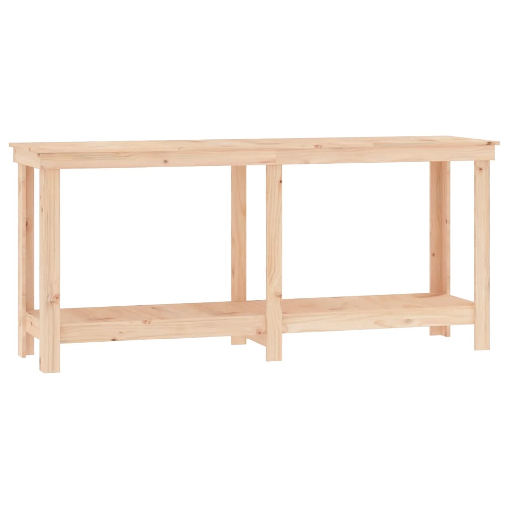 Banco da Lavoro 180x50x80 cm in Legno Massello di Pino