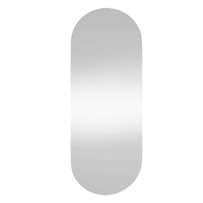 Specchio da Parete 20x50 cm Vetro Ovale