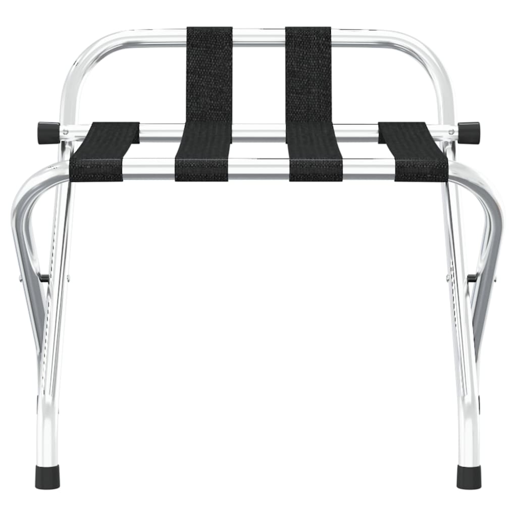 Portapacchi con Schienale Argento 56x39x52 cm