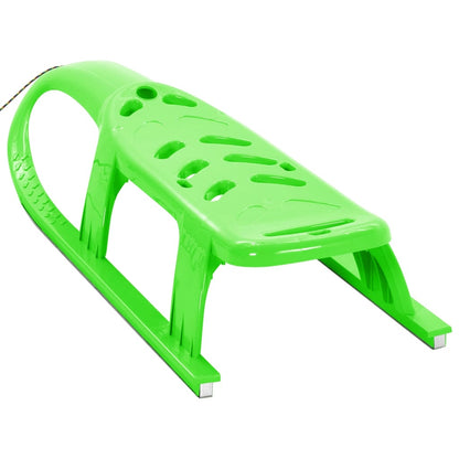 Slittino per Bambini Verde 102,5x40x23 cm in Polipropilene