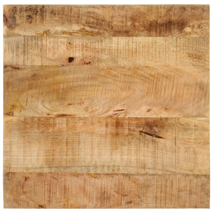 Tavolino da Salotto 55x55x35 cm in Legno Massello di Mango