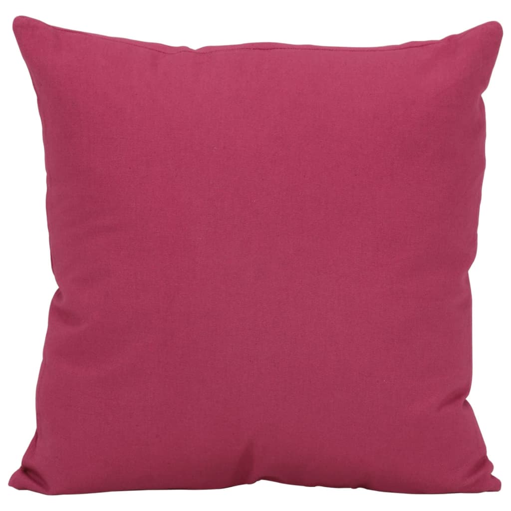 Set di Cuscini 7 pz in Tessuto Rosa