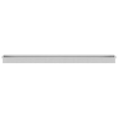 Fontana a Cascata per Piscina Rettangolare Acciaio Inox 110 cm