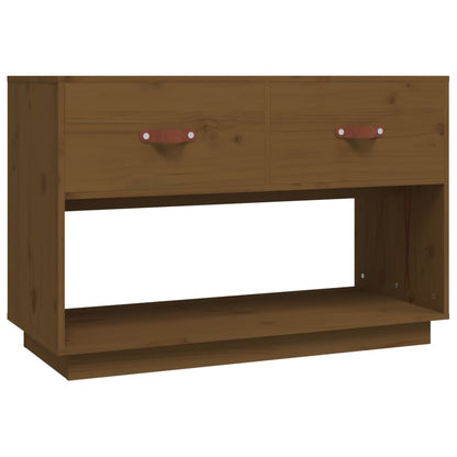Mobile Porta TV ambra 90x40x60 cm in Legno Massello di Pino