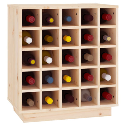 Portabottiglie 55,5x34x61 cm in Legno Massello di Pino