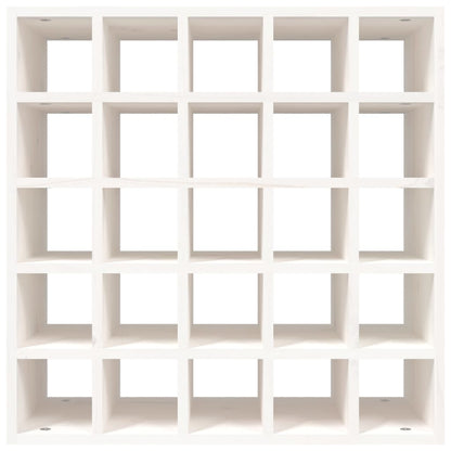 Mobiletto per vino bianco 56x25x56 cm in legno massello di pino
