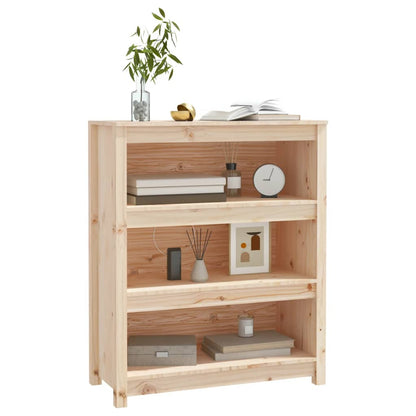 Libreria 80x35x97 cm in Legno Massello di Pino