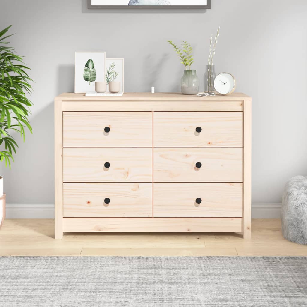 Armadietto 100x40x72 cm in Legno Massello di Pino