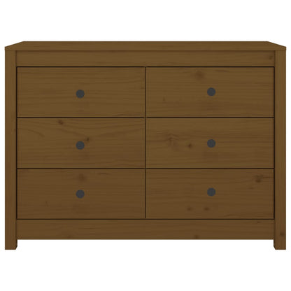 Armadietto Ambra 100x40x72 cm in Legno Massello di Pino