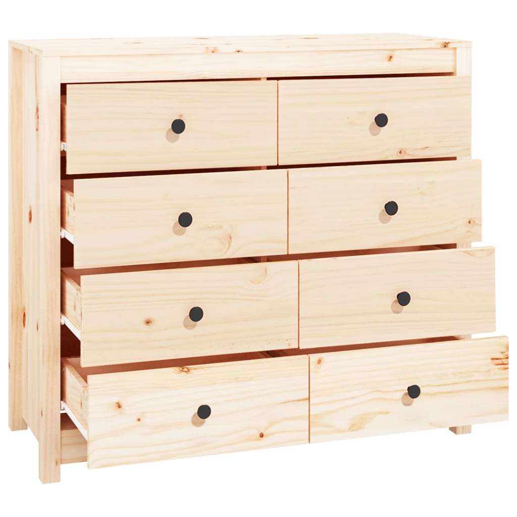 Armadietto 100x40x90 cm in Legno Massello di Pino