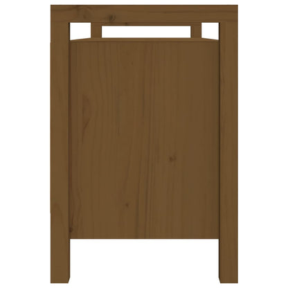 Panca da Ingresso Ambra 110x40x60 cm in Legno Massello di Pino
