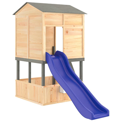 Set da Gioco da Esterno in Legno Massello di Abete