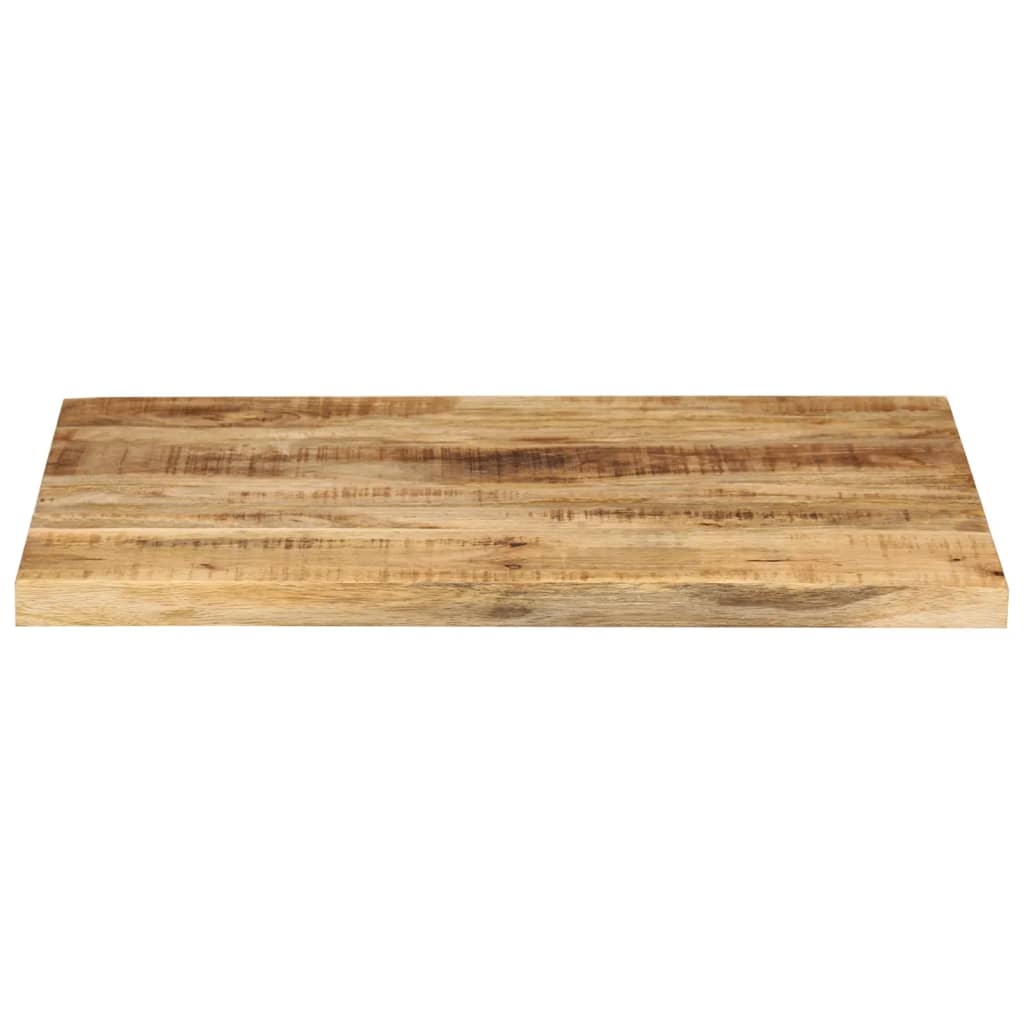 Piano Tavolo 25-27 mm 60x60 cm in Legno Massello di Mango