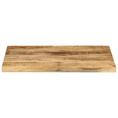 Piano Tavolo 25-27 mm 60x60 cm in Legno Massello di Mango
