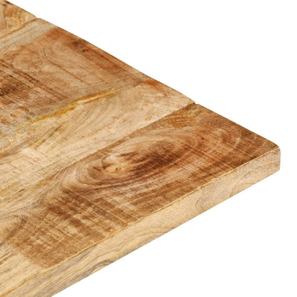 Piano Tavolo 25-27 mm 60x60 cm in Legno Massello di Mango
