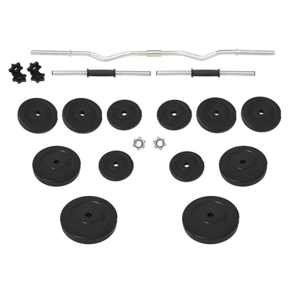 Set Bilanciere e Manubri con Dischi 60 kg