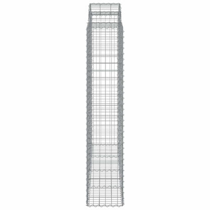 Cesti Gabbioni ad Arco 7 pz 200x50x200/220 cm Ferro Zincato
