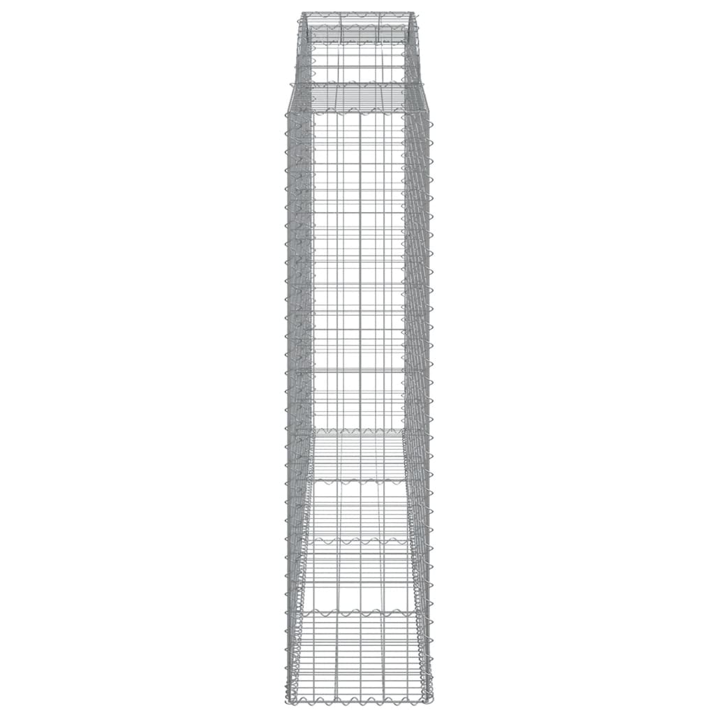 Cesti Gabbioni ad Arco 6 pz 300x50x200/220 cm Ferro Zincato