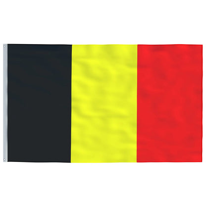 Asta e Bandiera Belgio 6,23 m Alluminio