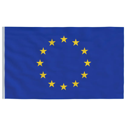 Asta e Bandiera Europa 6,23 m Alluminio