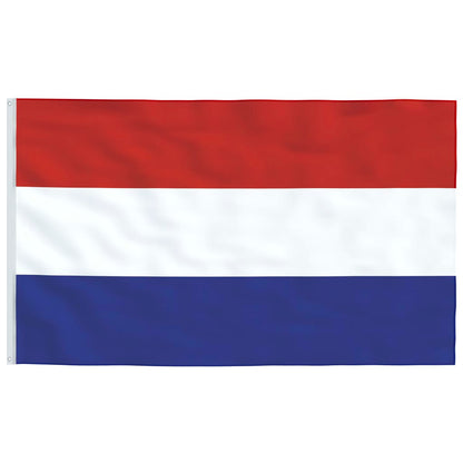 Asta e Bandiera Olanda 5,55 m Alluminio