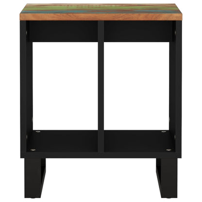 Tavolino 40x31x46 cm Legno Massello Recupero e Multistrato