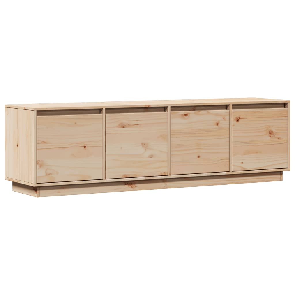 Mobile Porta TV 156x37x45 cm in Legno Massello di Pino