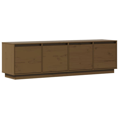 Mobile Porta TV ambra 156x37x45 cm in Legno Massello di Pino