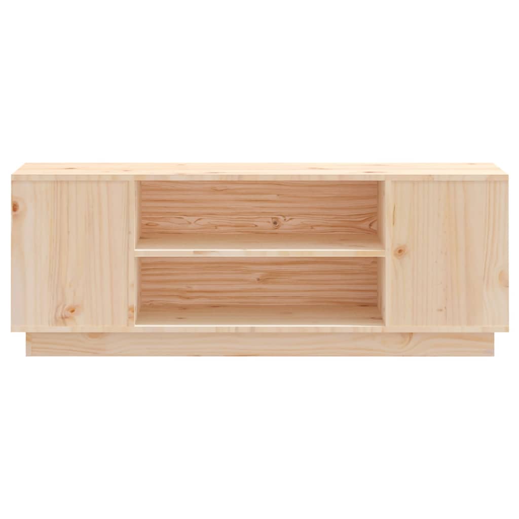 Mobile Porta TV 110x35x40,5 cm in Legno Massello di Pino
