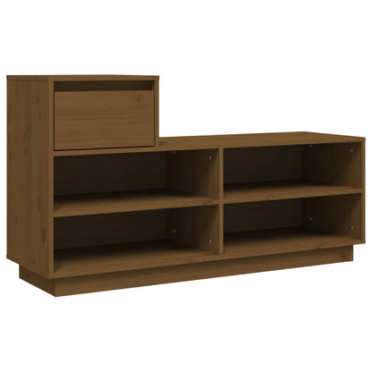 Scarpiera ambra 110x34x61 cm in Legno Massello di Pino