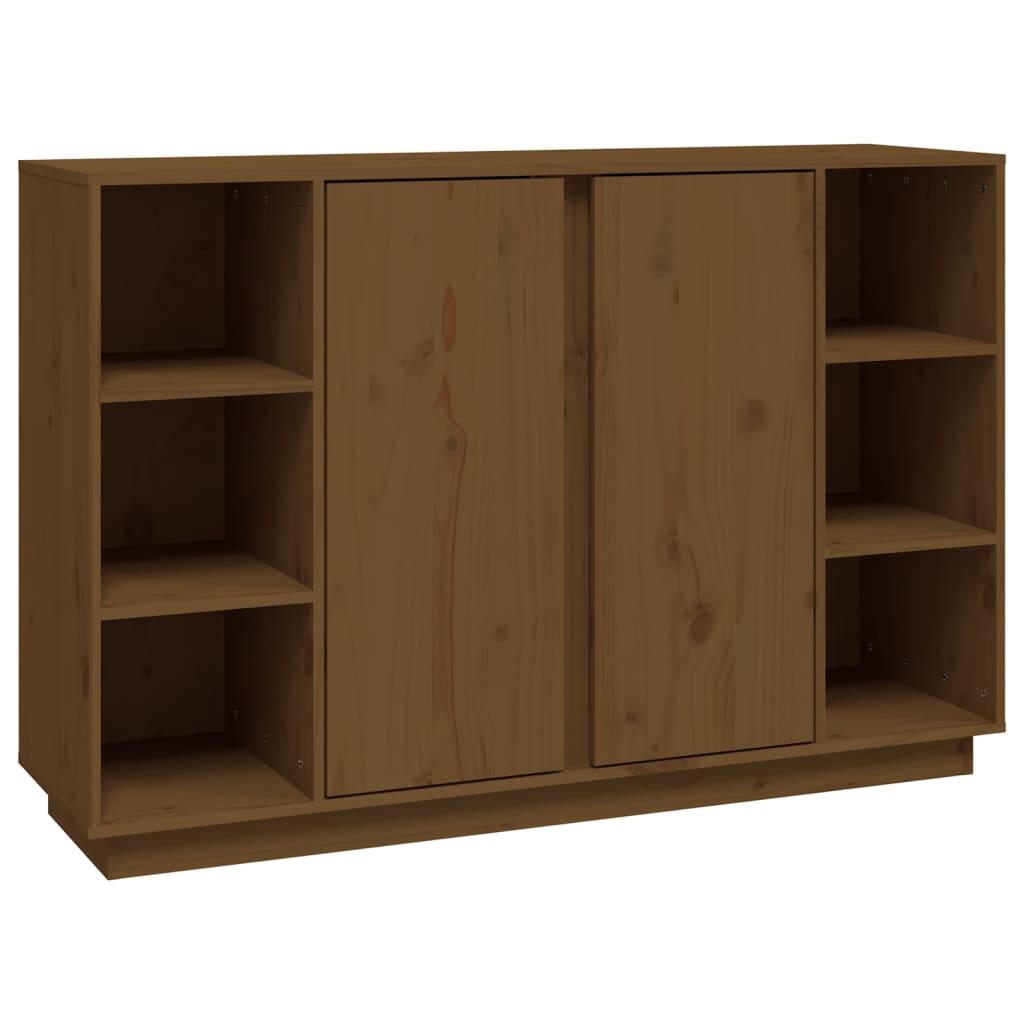 Credenza ambra 120x35x80 cm in Legno Massello di Pino