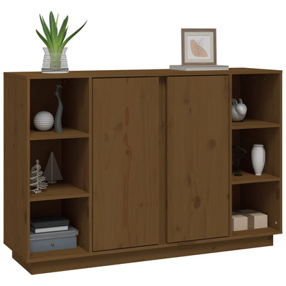 Credenza ambra 120x35x80 cm in Legno Massello di Pino
