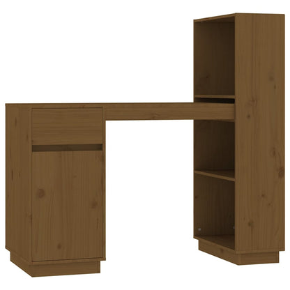 Scrivania ambra 110x53x117 cm in Legno Massello di Pino