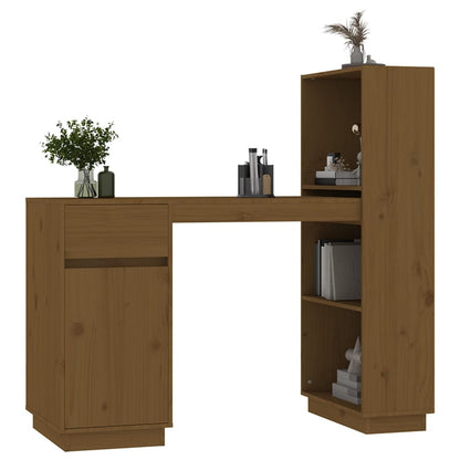 Scrivania ambra 110x53x117 cm in Legno Massello di Pino